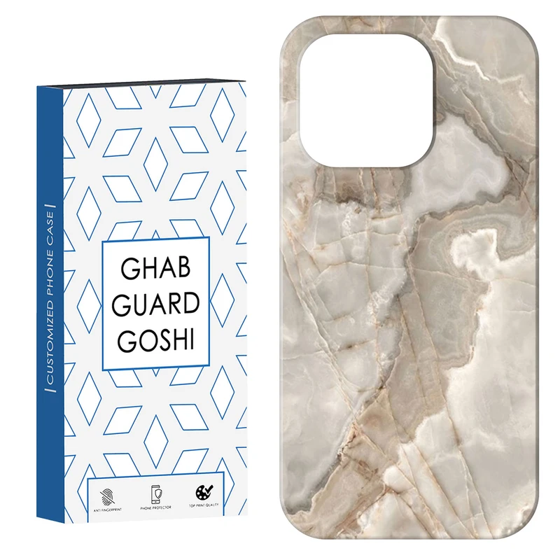 کاور قاب گارد گوشی طرح سنگ کد Dimo-631 مناسب برای گوشی موبایل اپل IPHONE 15 PRO MAX