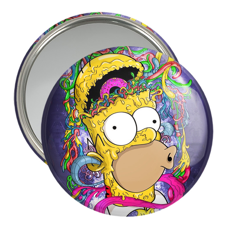 آینه جیبی خندالو مدل سیمپسون ها The Simpsons  کد 3375