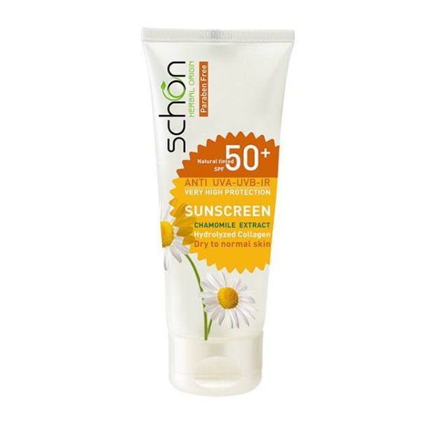 کرم ضد آفتاب رنگی شون مدل SPF50 مناسب پوست های خشک و معمولی حجم 50 میلی لیتر