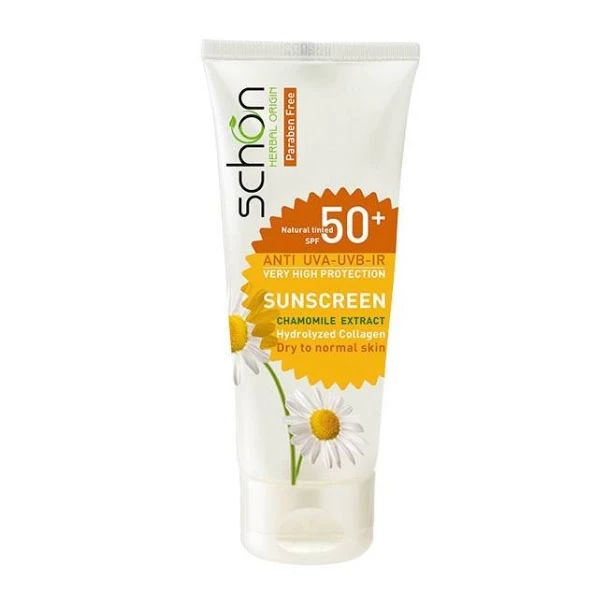 کرم ضد آفتاب رنگی شون مدل SPF50 مناسب پوست های خشک و معمولی حجم 50 میلی لیتر