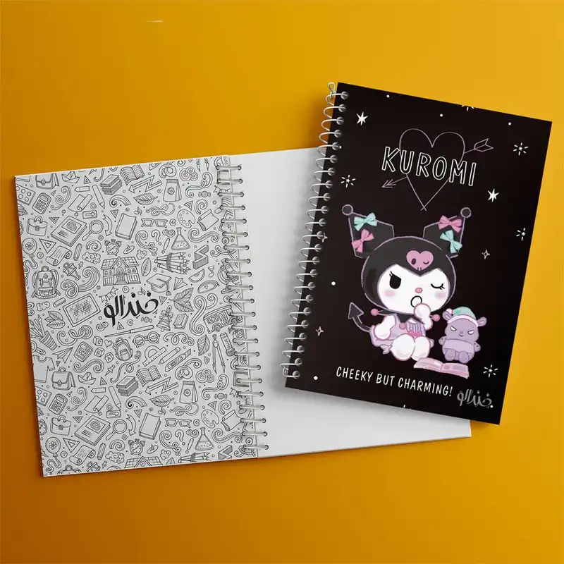 دفتر مشق 50 برگ خندالو مدل کورومی کد 26573