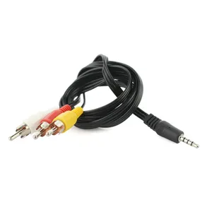 کابل تبدیل RCA به 3.5 میلی متری مدل GV طول 1.2 متر