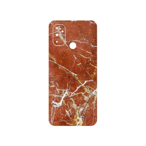 MAHOOT Red Marble Cover Sticker for OnePlus Nord N100