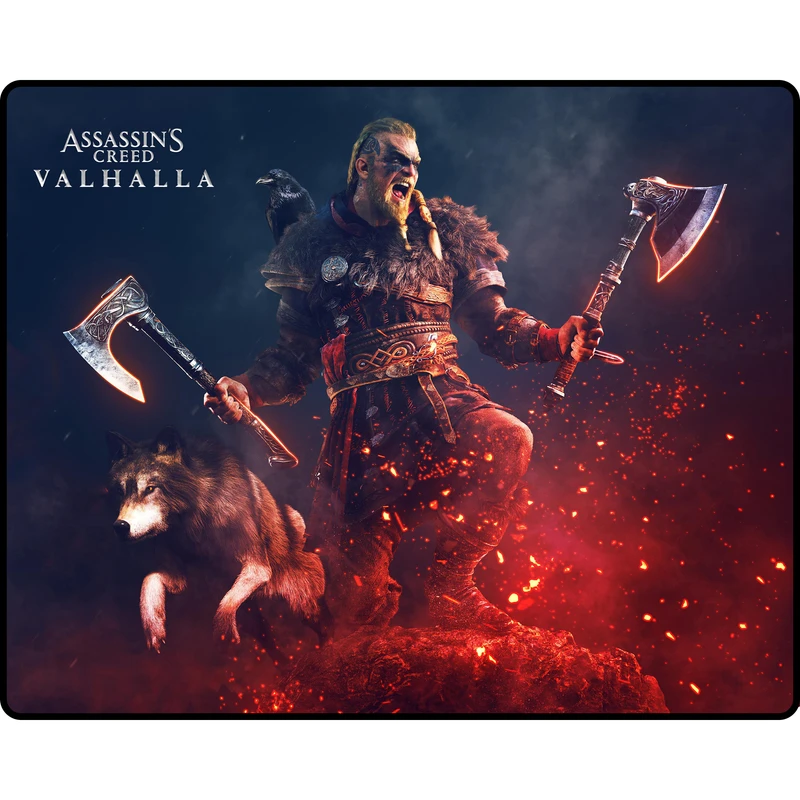ماوس پد مخصوص بازی طرح Assassins Creed Valhalla مدل 10101