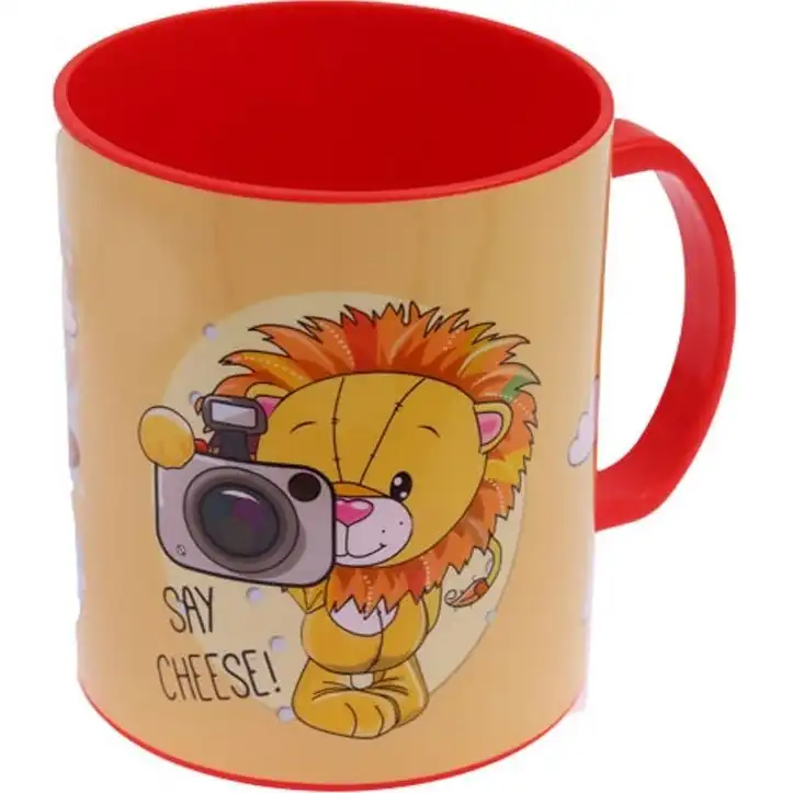 لیوان کودک طرح شیر عکاس کد 8866