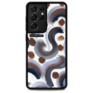 AKAM AMC-WSGS21U-WATER COLOR-3 Cover For Samsung Galaxy S21 Ultra