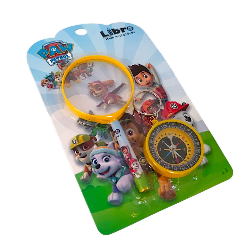 ذره بین مدل سگ های نگهبان به همراه قطب نما