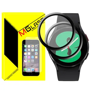 محافظ صفحه نمایش نانو ام‌گلس مدل Pmma-MG مناسب برای ساعت هوشمند سامسونگ Galaxy Watch 4 40mm بسته دو عددی
