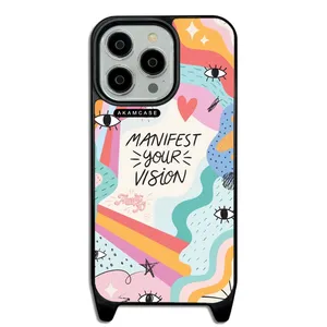 AKAM AMCWLA13PRO-GOOD VIBES7 Cover For Apple iPhone 13 Pro