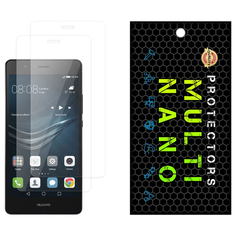 محافظ صفحه نمایش شفاف مولتی نانو مدل X-S2N مناسب برای گوشی موبایل هوآوی P9 Lite بسته دو عددی