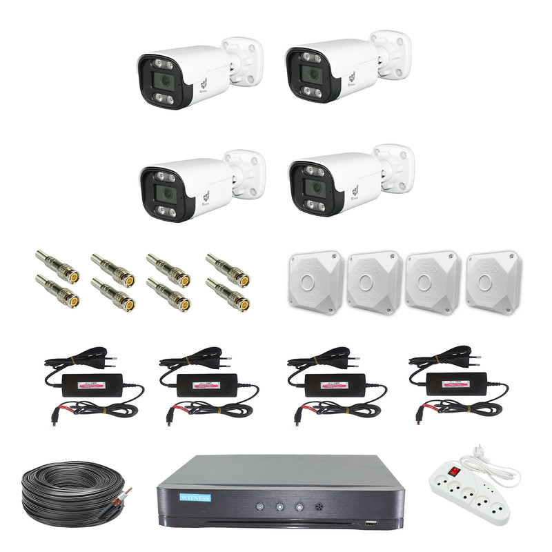 سیستم امنیتی کامل دوربین مداربسته ویتنس مدل WS-4560ABP