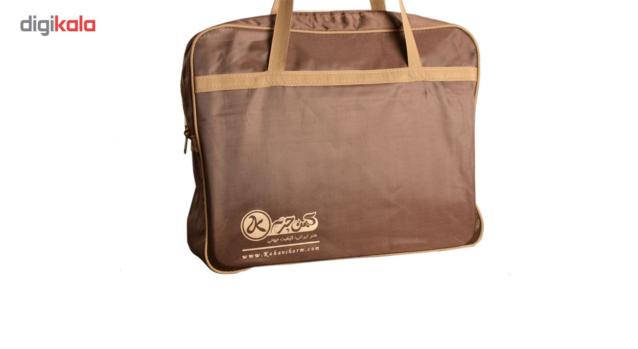 کیف دستی چرم طبیعی کهن چرم مدل V156-1 -  - 12