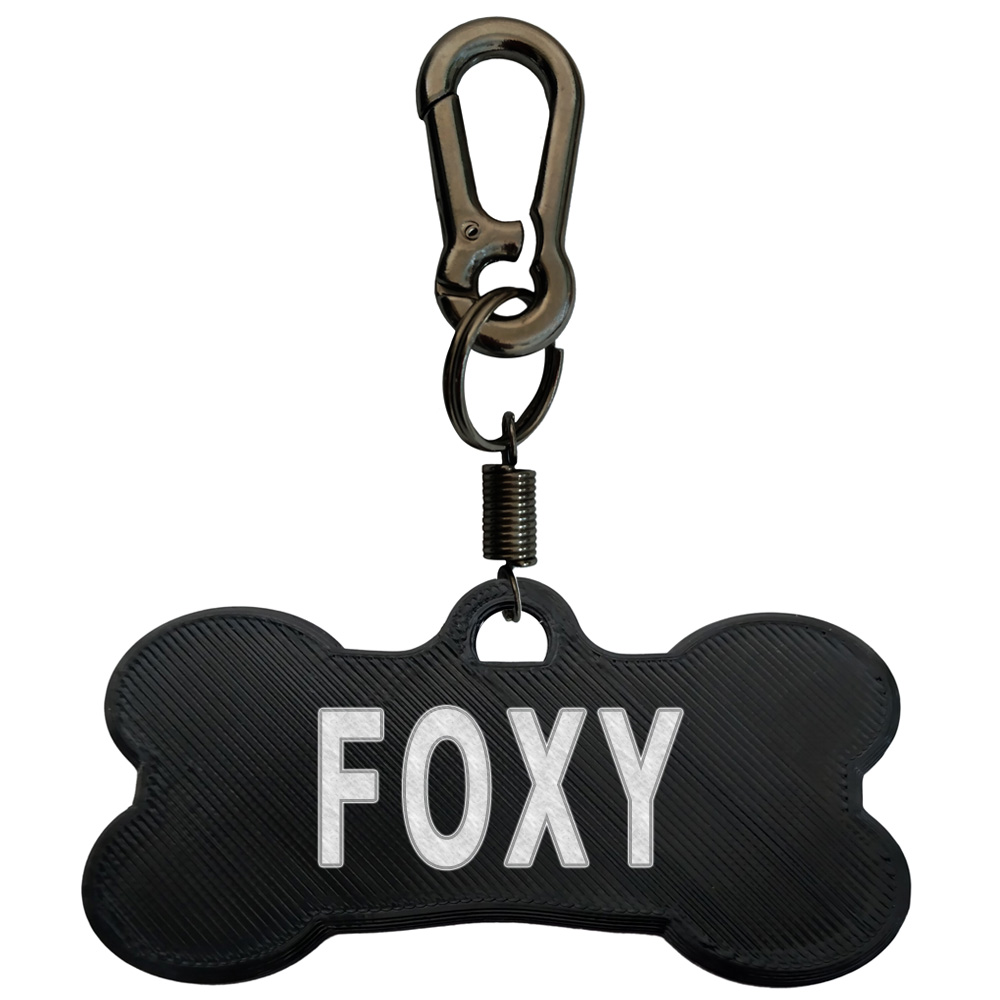 پلاک شناسایی سگ مدل Foxy