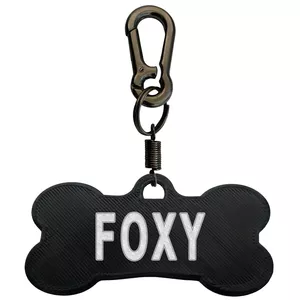 پلاک شناسایی سگ مدل Foxy