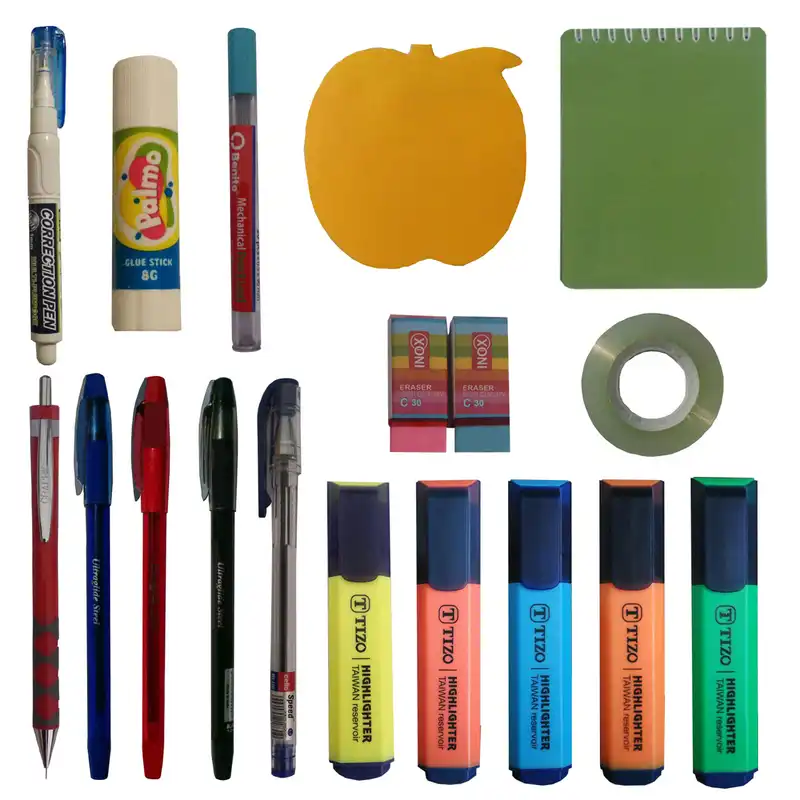 مجموعه بیست و دو عددی لوازم تحریر مدل 103