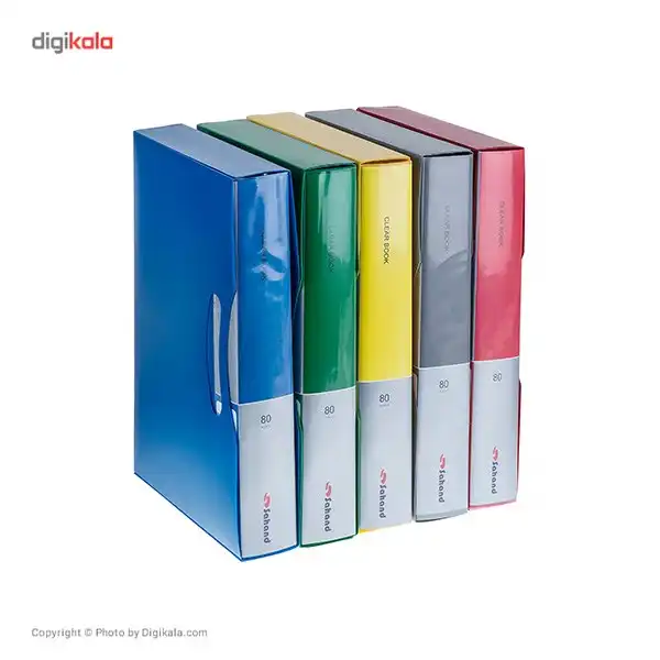 کلیر بوک کاور دار سهند 80 برگ کد 0276A