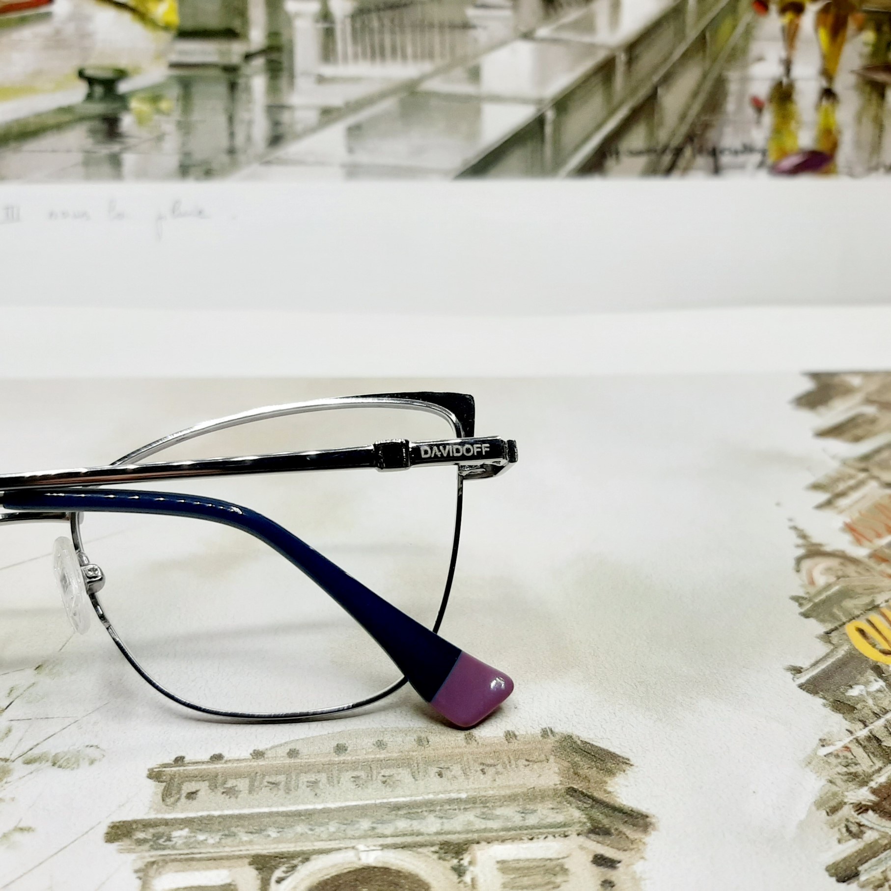 فریم عینک طبی زنانه داویدف مدل D8307c3 -  - 5