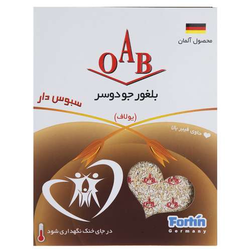 بلغور جو دوسر اُ آ ب مقدار 200 گرم
