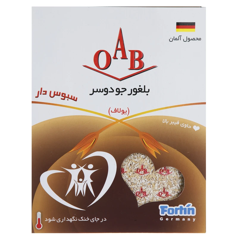 بلغور جو دوسر اُ آ ب مقدار 200 گرم