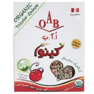 کینوا سه رنگ اُ آ ب مقدار 250 گرم