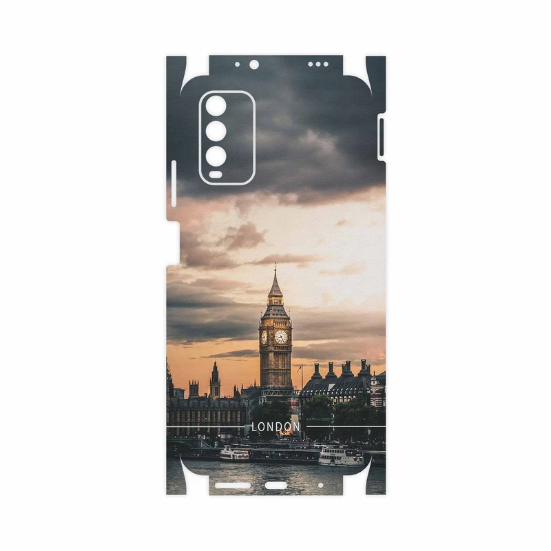 برچسب پوششی ماهوت مدل London City-FullSkin مناسب برای گوشی موبایل شیائومی Redmi 9T
