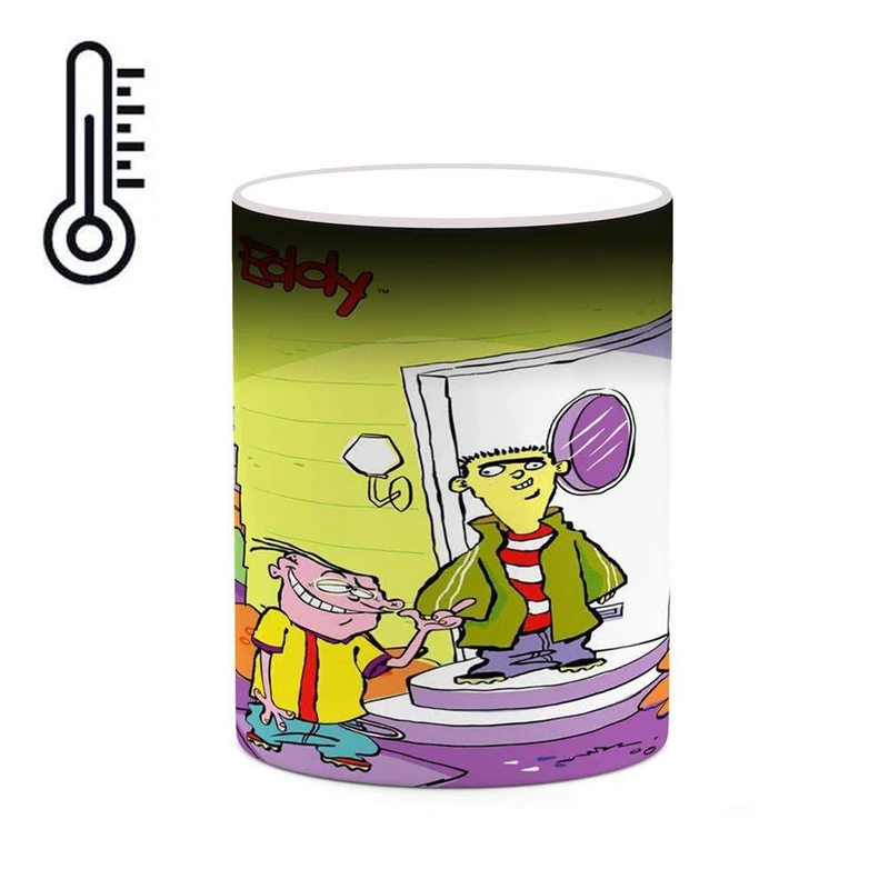 ماگ حرارتی کاکتی مدل کارتون Ed, Edd N Eddy کد mgh22573