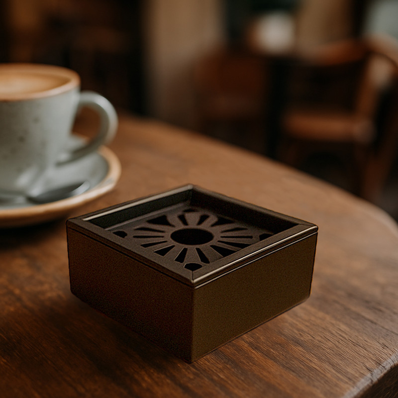 زیرسیگاری مدل فلزی طرح خورشیدی کد zb6