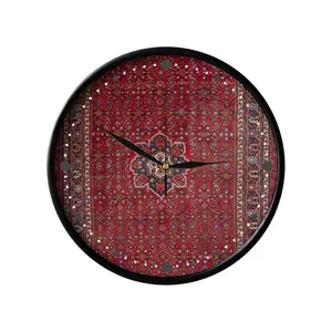ساعت دیواری مدوپد طرح فرش بیجار مدل C-bijar02