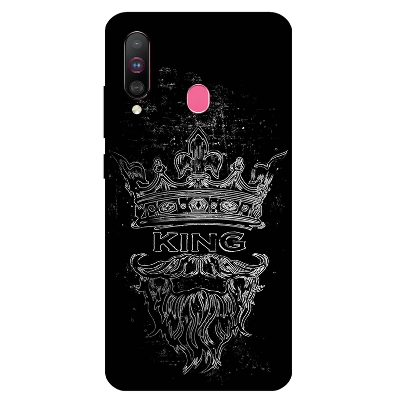 کاور مگافون طرح پادشاه مدل 1896 مناسب برای گوشی موبایل سامسونگ Galaxy M30 / A40 S          