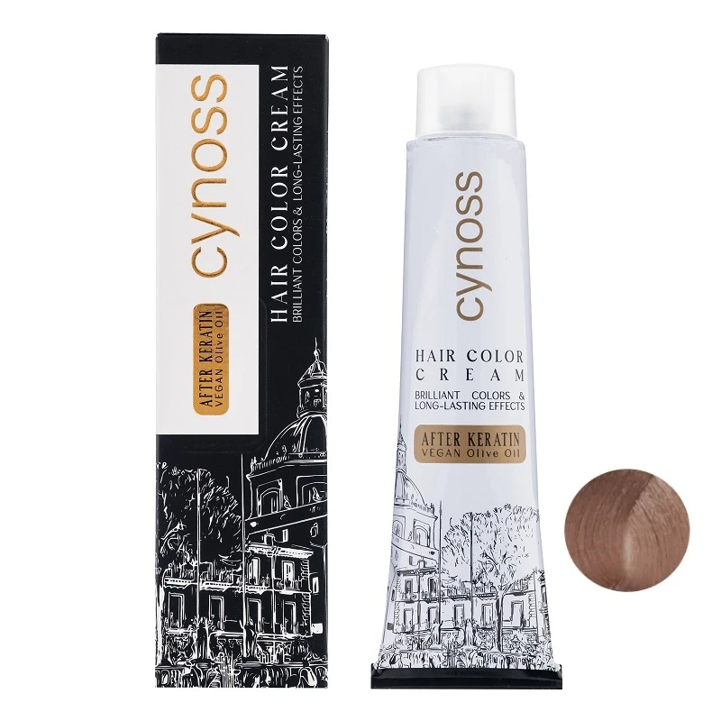 رنگ مو سینوس شماره 7.7 حجم 120 میلی لیتر رنگ بلوند نسکافه ای متوسط