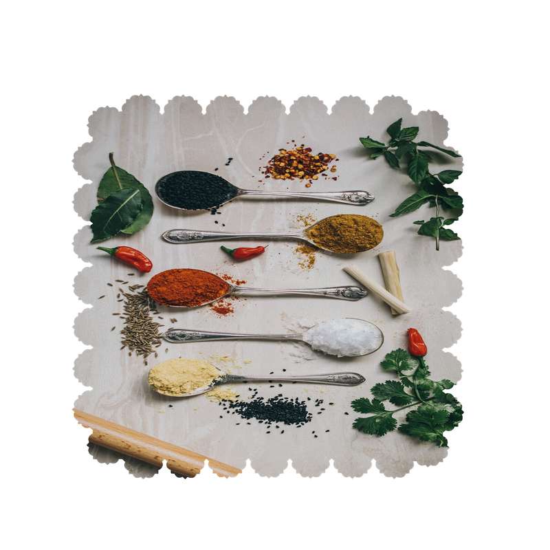   رومیزی طرح ادویه  کد 8541B