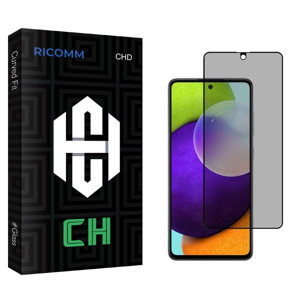 محافظ صفحه نمایش حریم شخصی ریکام مدل CH2 مناسب برای گوشی موبایل سامسونگ Galaxy A52 4G