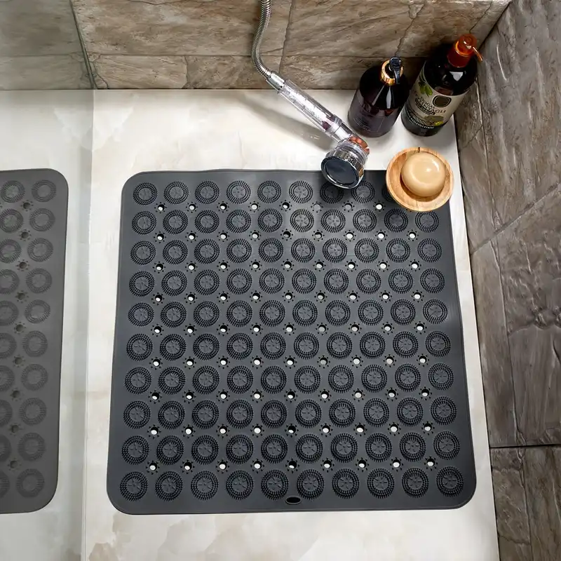 زیر پایی حمام رد رز مدل 54x54 ماساژور دار سیلیکونی