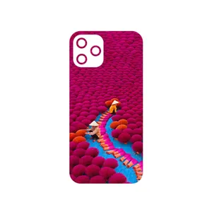 MAHOOT Vietnam Incense Wood Farms Cover Sticker for Apple iPhone 12 Pro