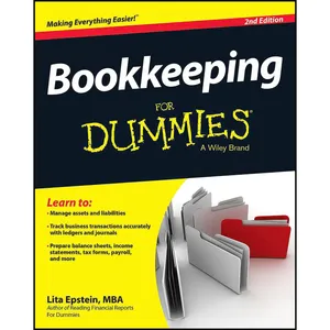 کتاب Bookkeeping For Dummies  اثر Lita Epstein انتشارات For Dummies