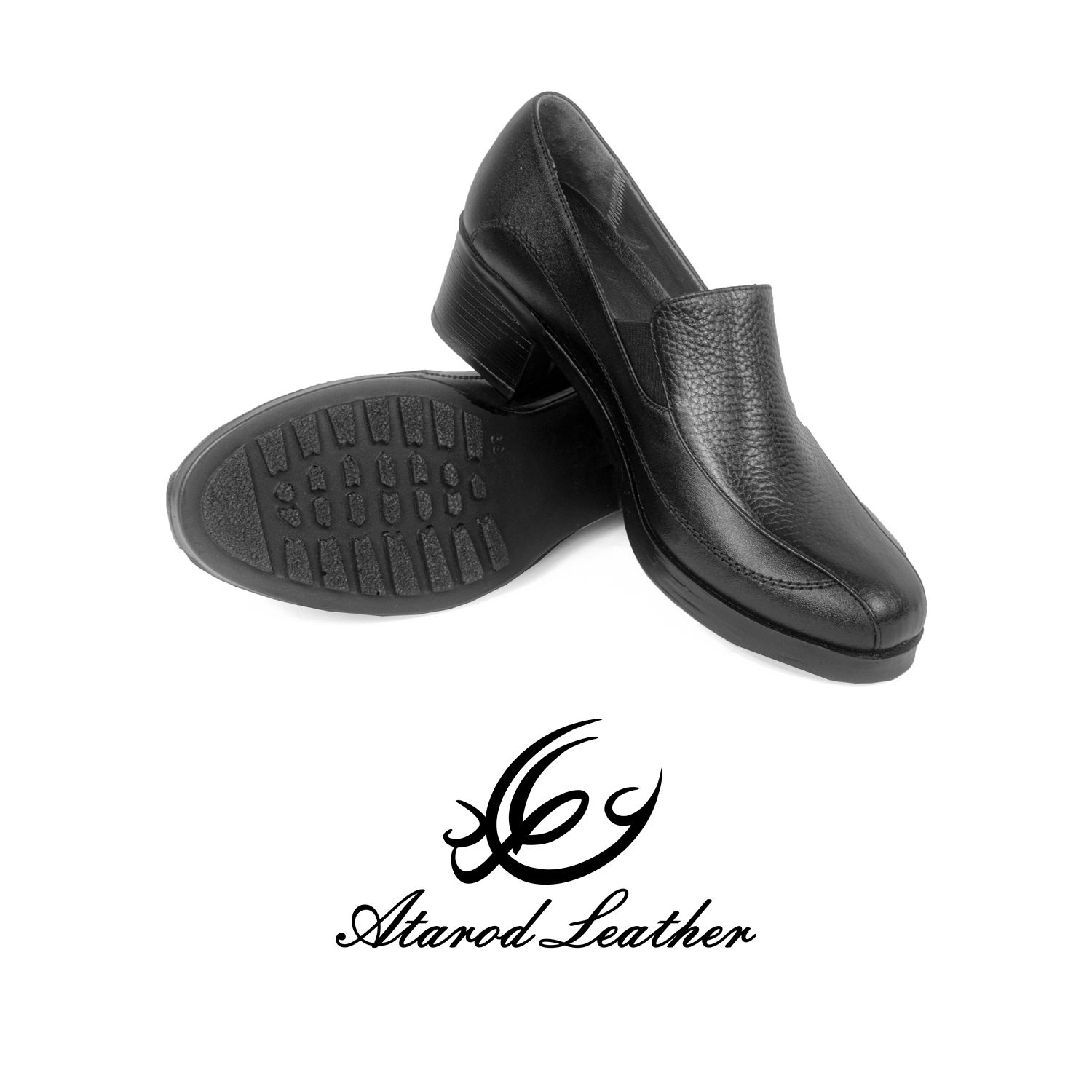 کفش زنانه چرم عطارد مدل چرم طبیعی کد SH226 -  - 8