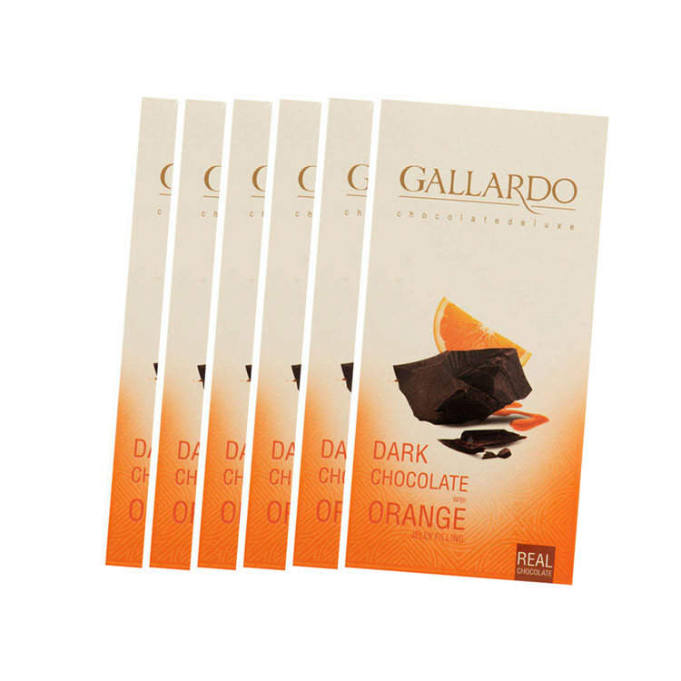 شکلات تلخ با طعم پرتغالی گالاردو فرمند -100 گرم بسته 6 عددی