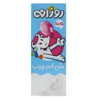 شیر کم چرب روزانه حجم 0.2 لیتر