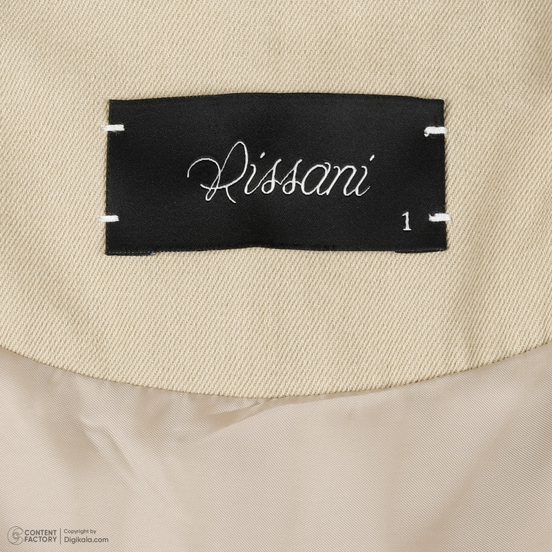 کت زنانه ریسانی مدل 5405 رنگ کرم