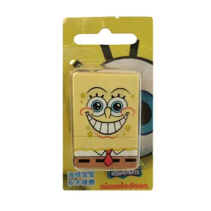 پاک کن 3 تکه مدل باب اسفنجی Smile