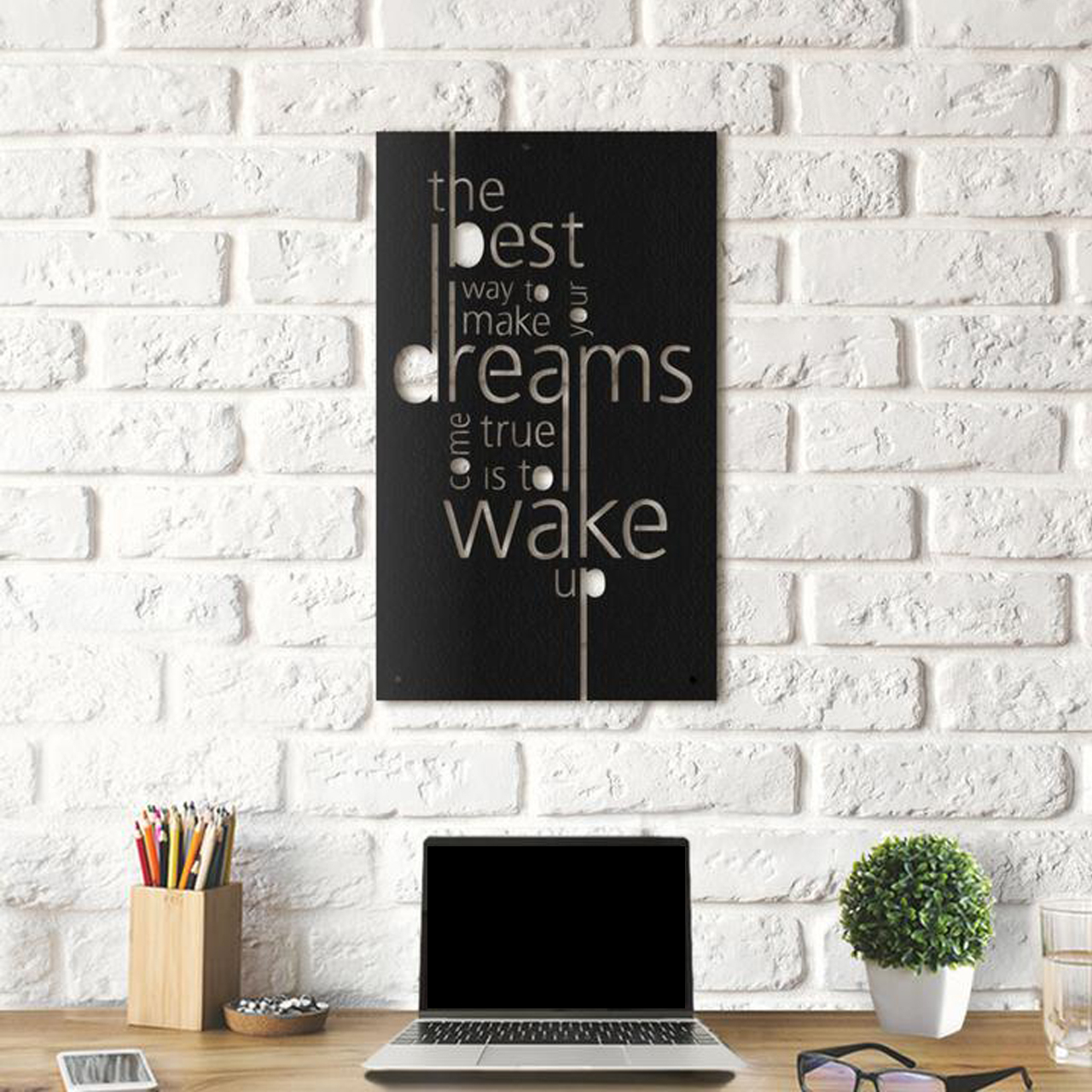 تابلو دکوراتیو هوم لوکس طرح Dreams