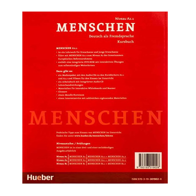 کتاب Menschen A2.1 اثر جمعی از نویسندگان انتشارات اشتیاق نور کتاب Menschen A2.1 اثر جمعی از نویسندگان انتشارات اشتیاق نور