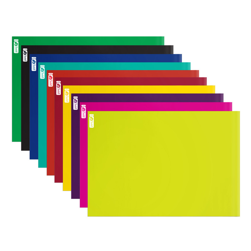 کاغذ کادو مدل صدفی طرح رنگی بسته 10 عددی