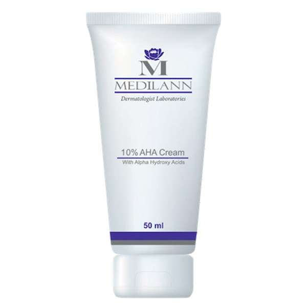 کرم لایه بردار پوست مدیلن مدل 10% AHA حجم 50 میلی لیتر