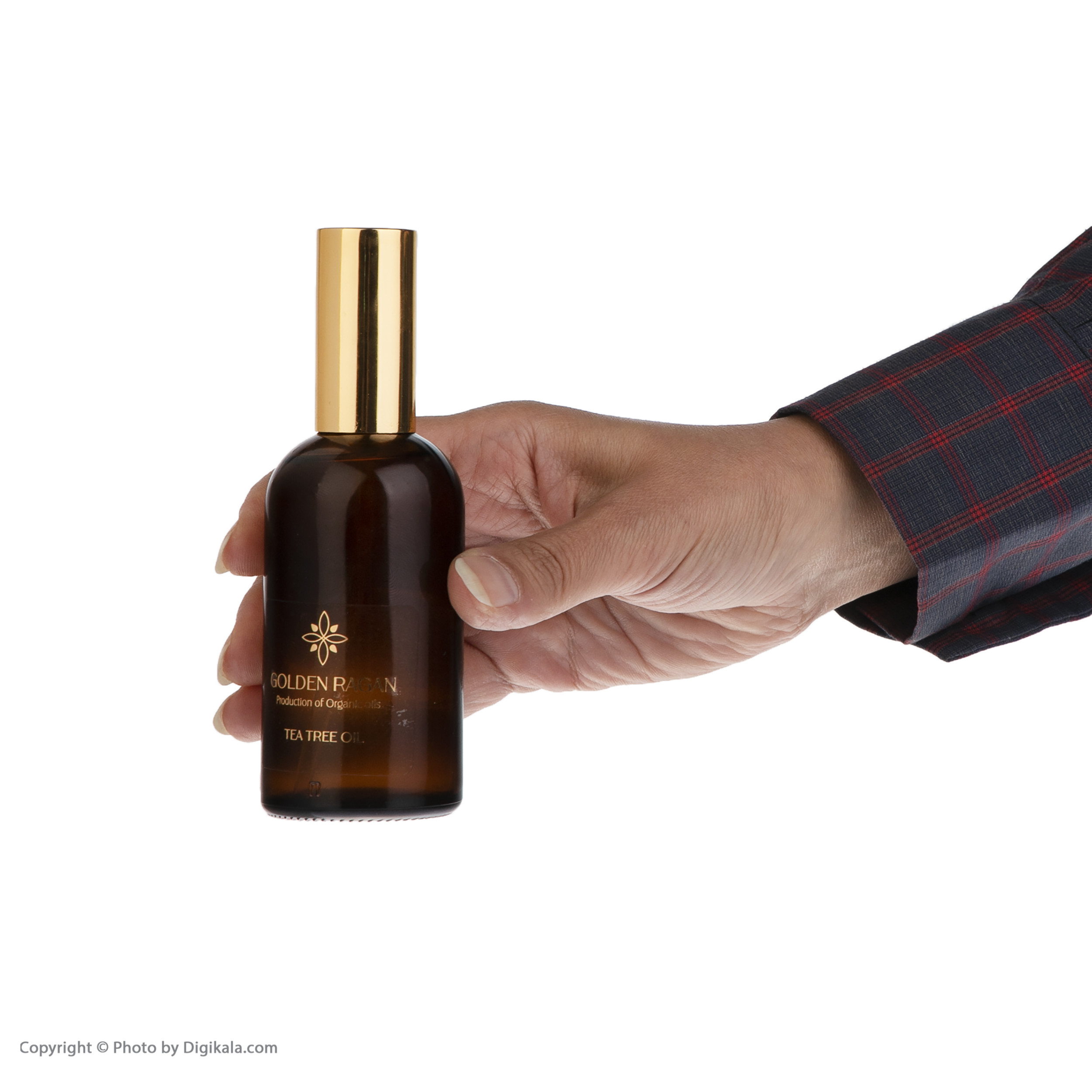 روغن صورت و بدن راگان طلایی مدل درخت چای حجم 100 میلی لیتر
