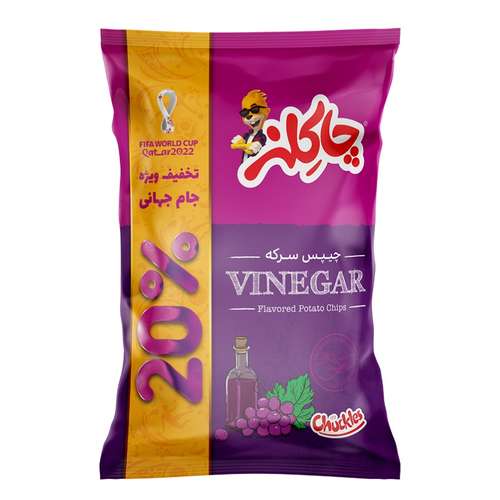 چیپس سرکه چاکلز - 130 گرم