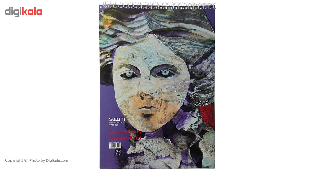 دفتر طراحی 40 برگ سم طرح 11 