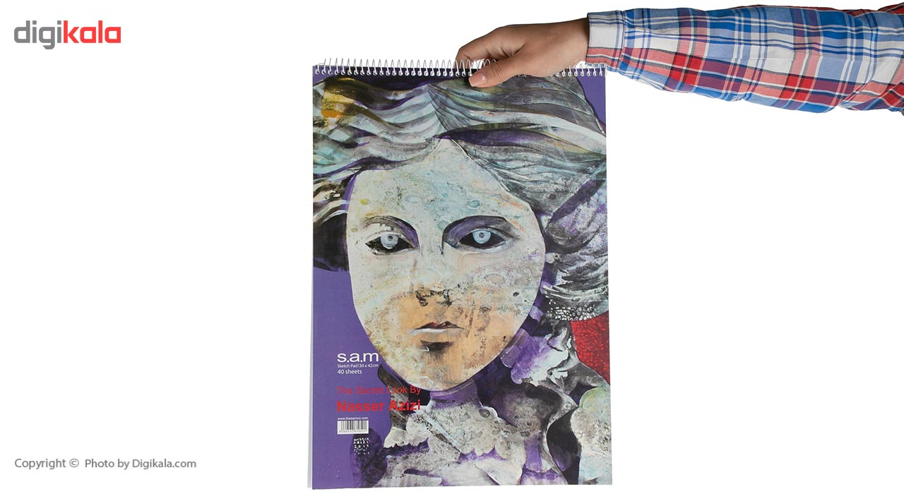 دفتر طراحی 40 برگ سم طرح 11