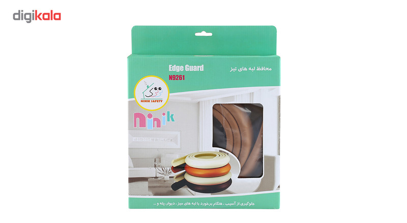 محافظ لبه های تیز ال شکل سایز بزرگ"نی نی ک" مدل N9261-1 بسته 1 متری