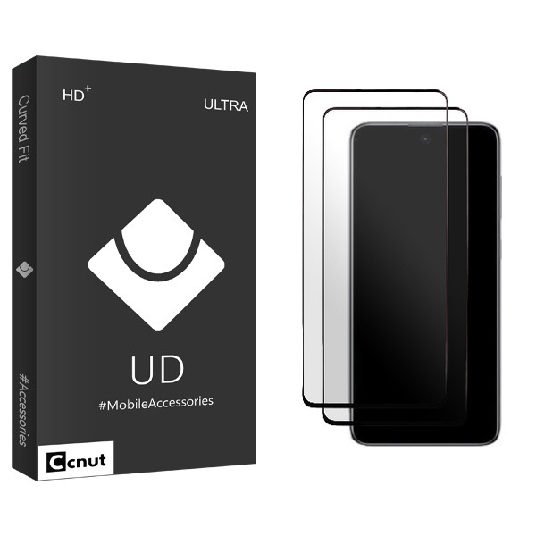 محافظ صفحه نمایش سرامیکی حریم شخصی کوکونات مدل UDB Ultra NEW مناسب برای گوشی موبایل سامسونگ Galaxy A73 5G بسته دو عددی